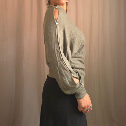 Cop Copine Button jumper