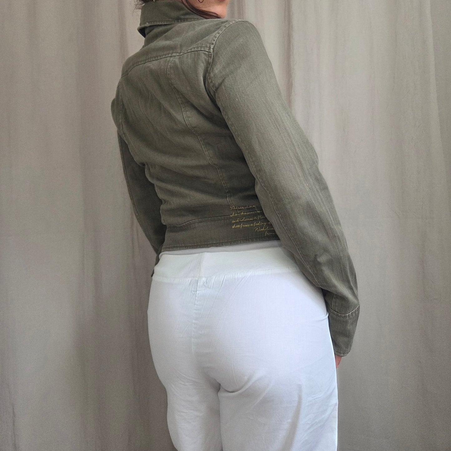 Military Button Jacket