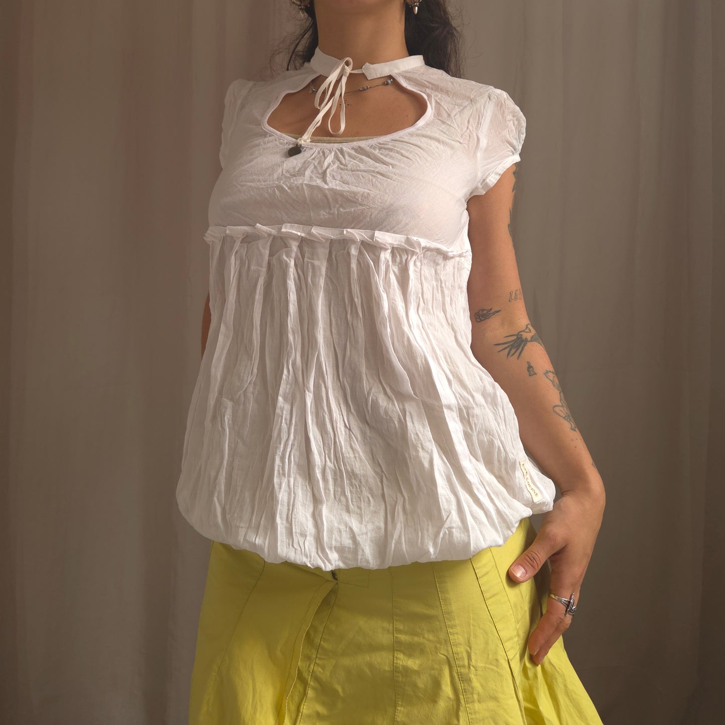 Cop Copine Cut Out T-shirt