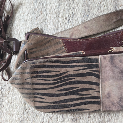 Animal print bag