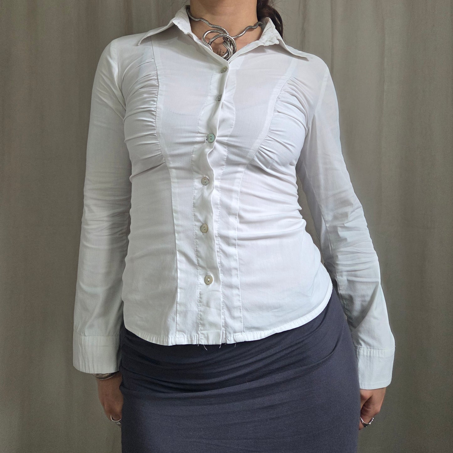 Pinko Pearl Button Shirt
