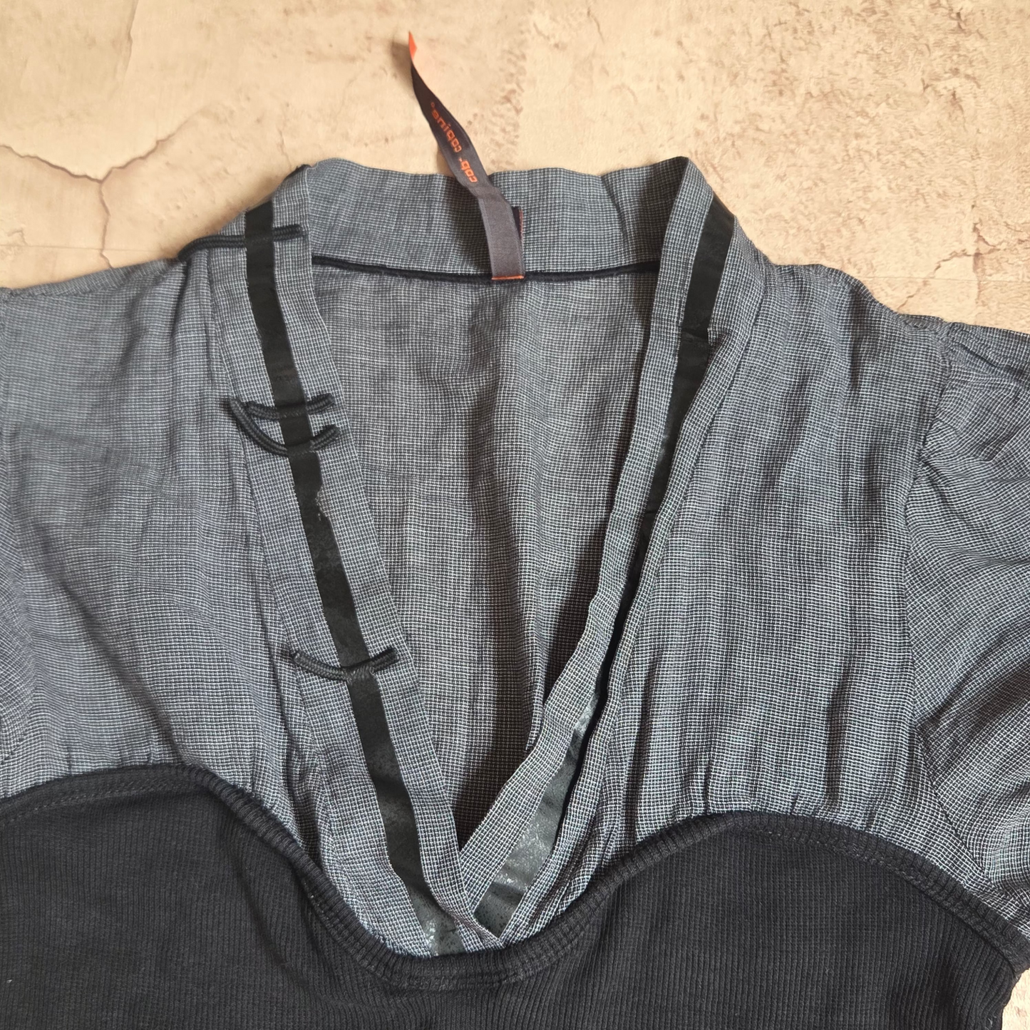 Cop Copine Overlay Top