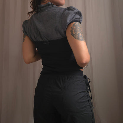 Cop Copine Overlay Top