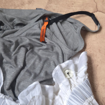 Cop Copine Layered Ballon Top