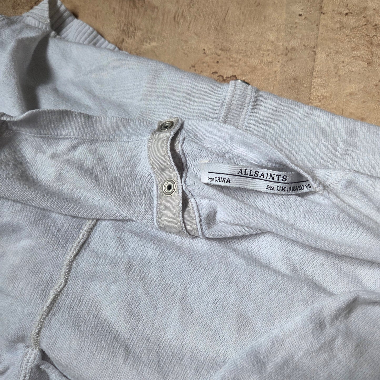 AllSaints Button Jumper