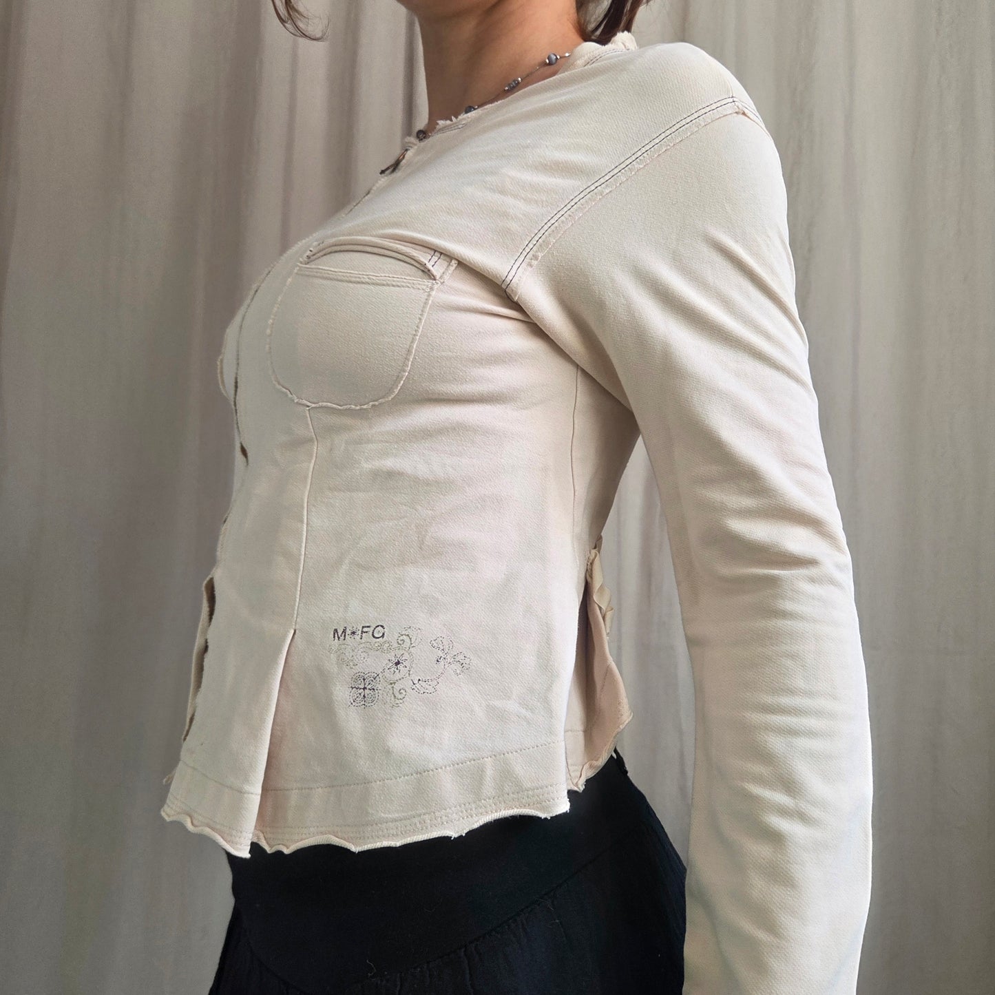 Marithé François Gibaurd Zip Up Cardigan