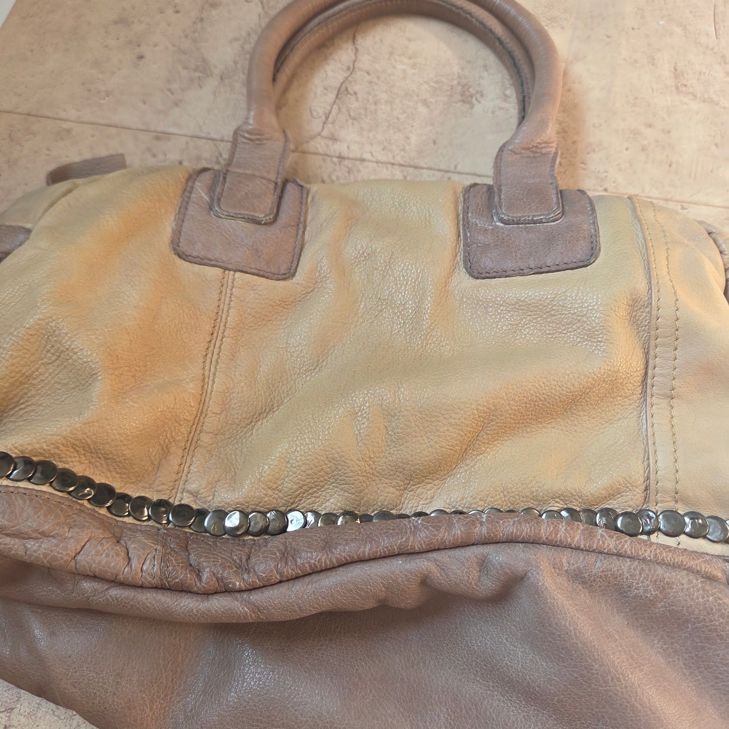 Leather Studs Bag