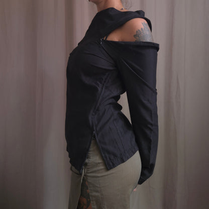 KanaBeach Zip Blouse