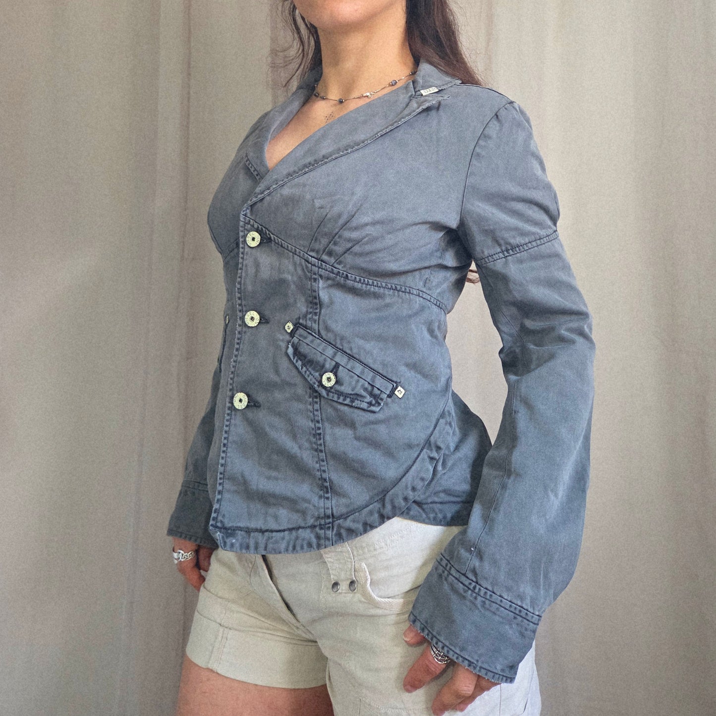 Diesel Button Blazer Jacket