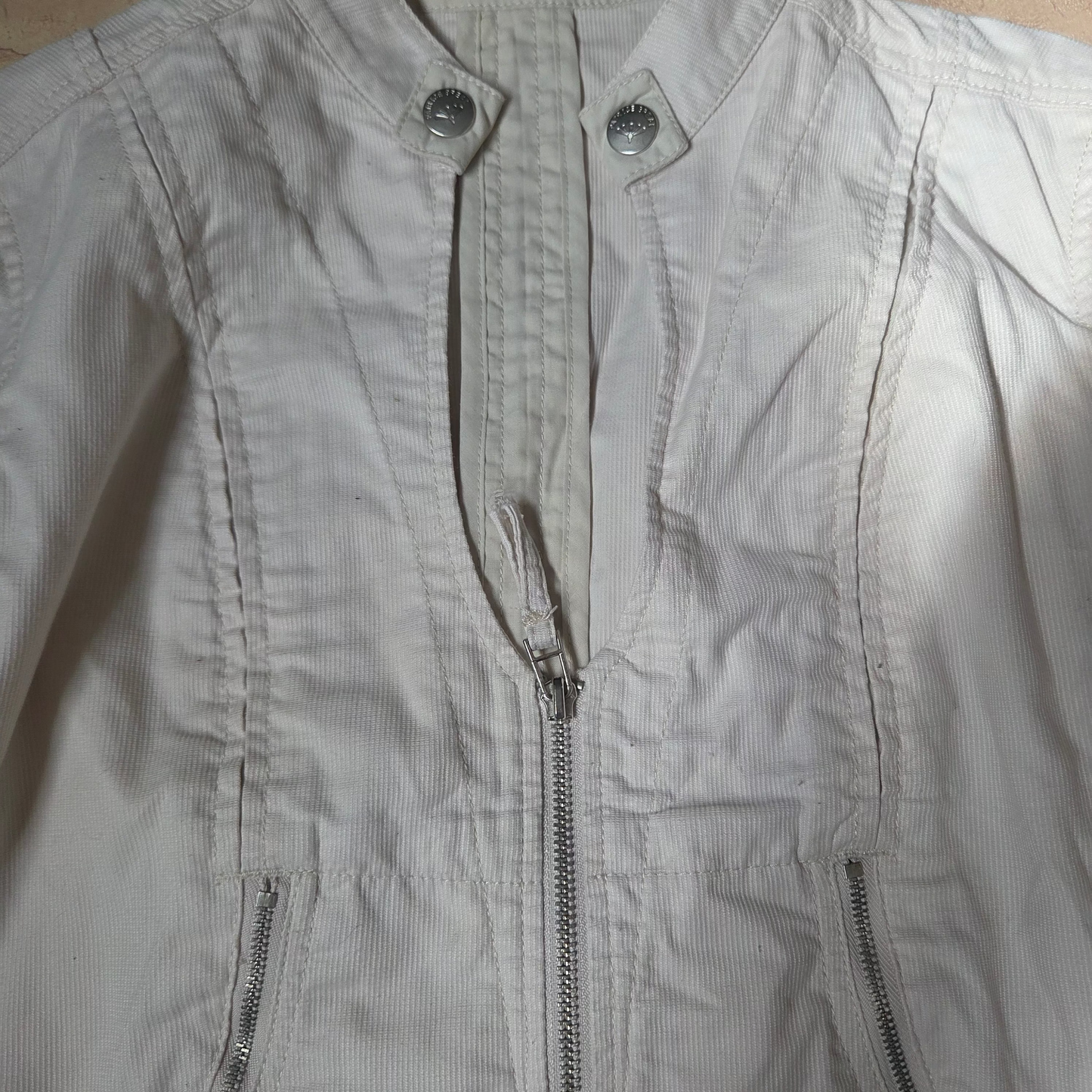 Zip Up Blazer Jacket