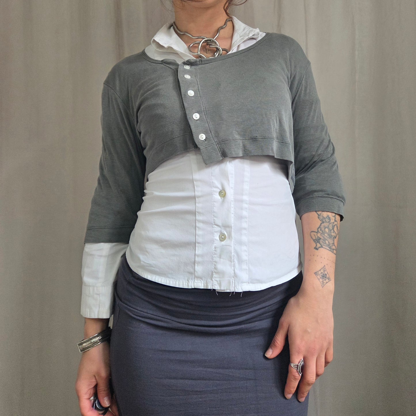Cop copine Cropped Cardigan
