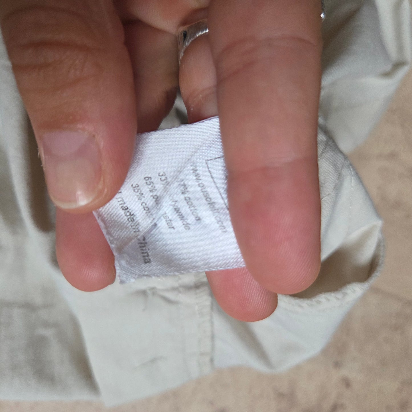 Button Capri Pants