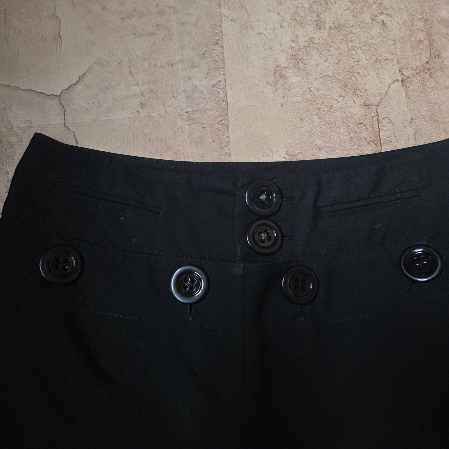 Multi Buttons Trousers