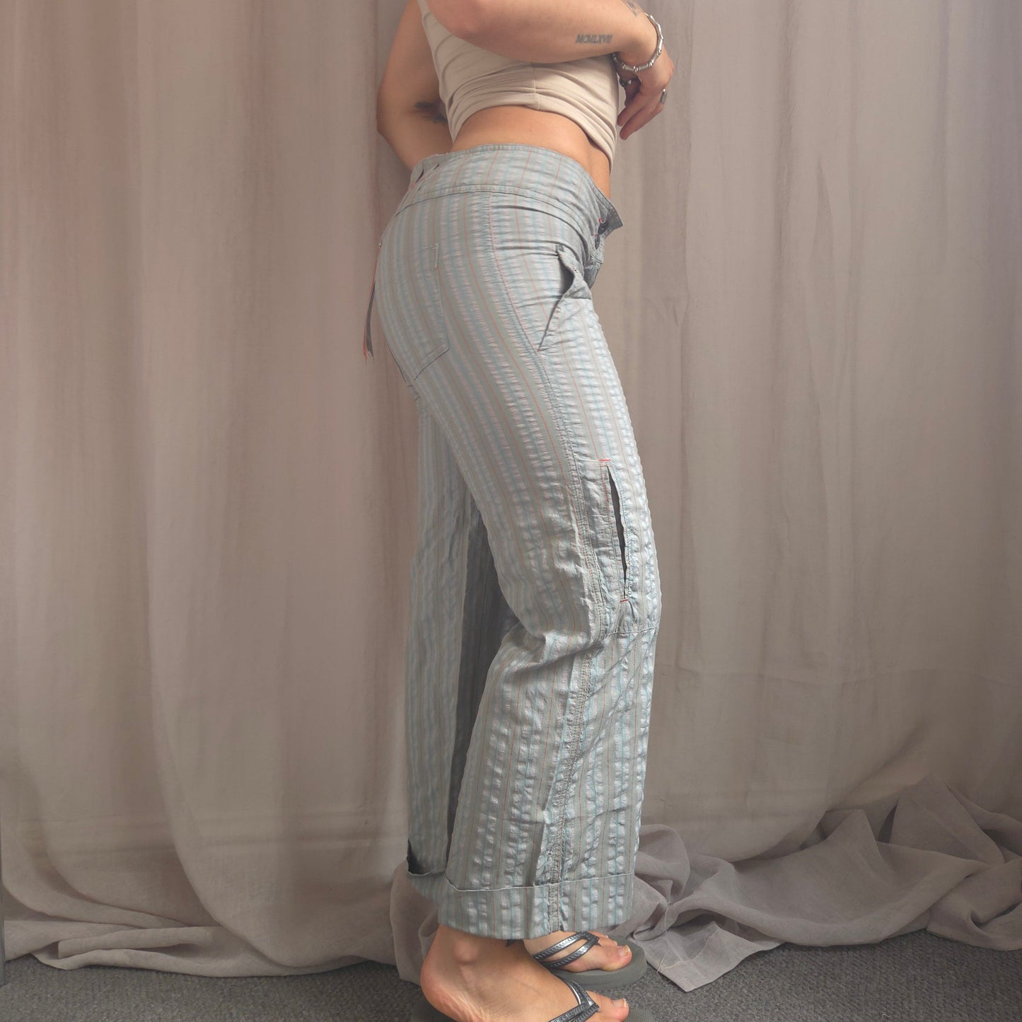 Cop Copine Striped Trousers