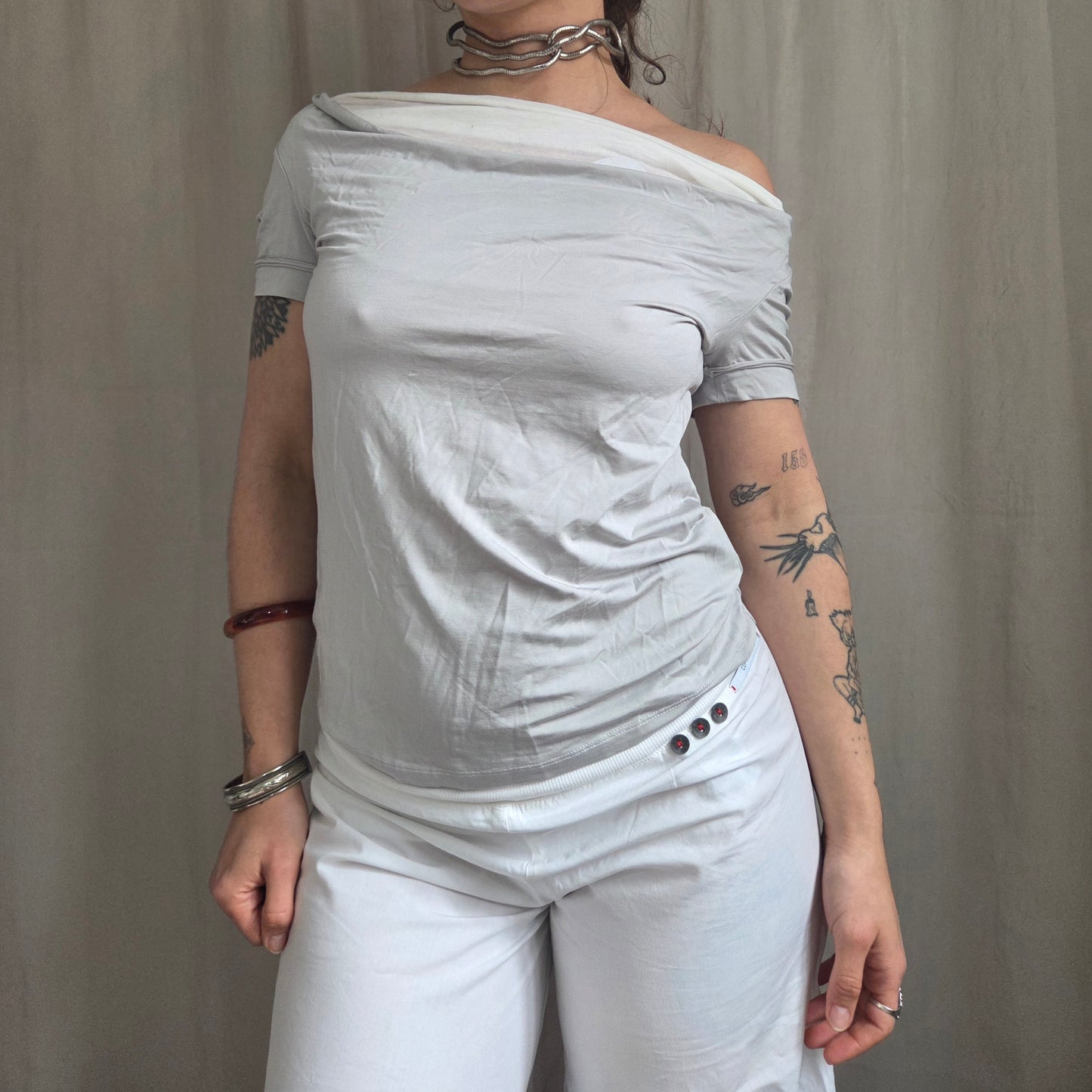 Cop Copine Layered T-shirt