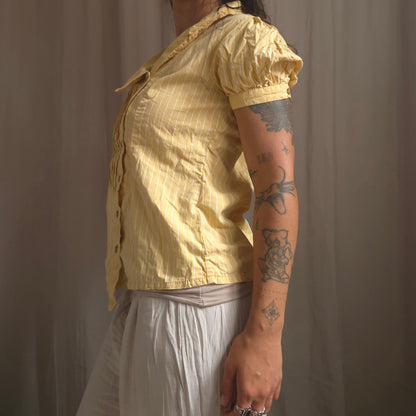 Vintage Striped Button Shirt