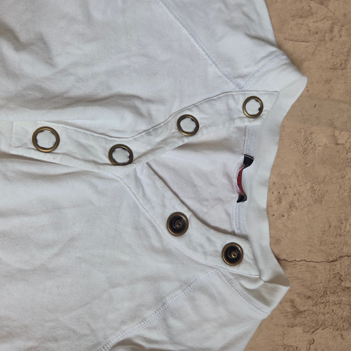Vintage button long sleeve top