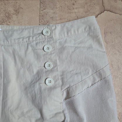 Button Capri Pants