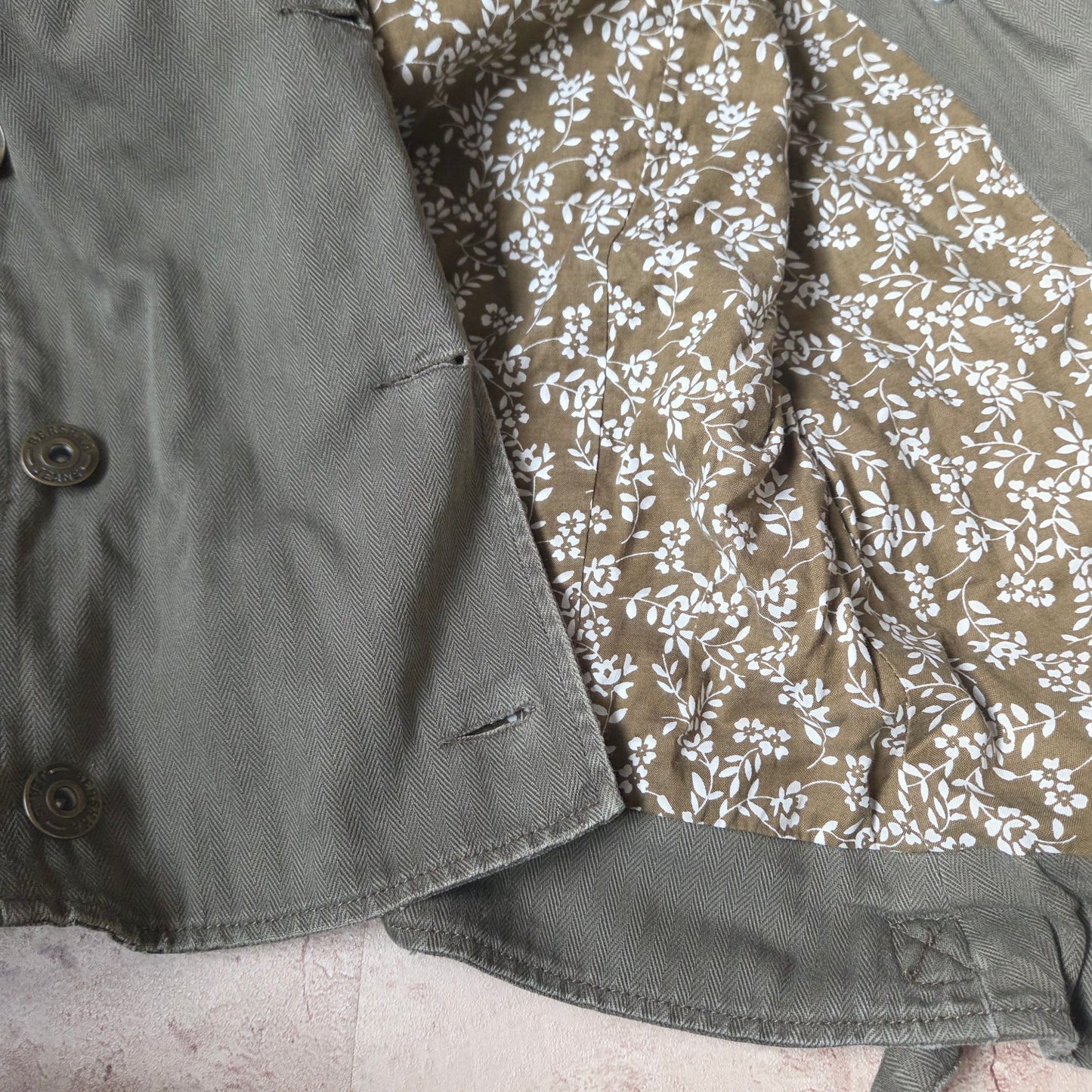 Military Button Jacket