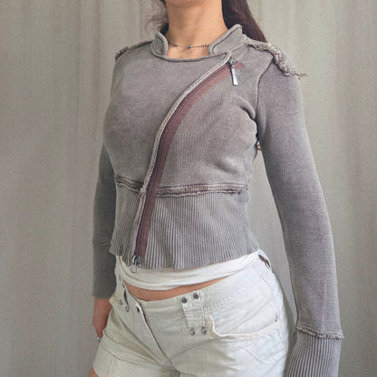 Zip Up Cardigan