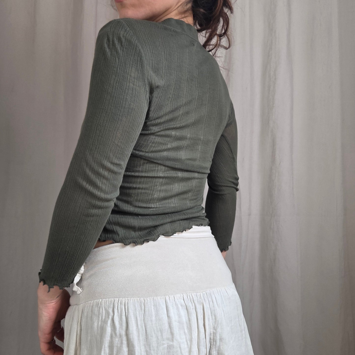 Miss Sixty pointelle top