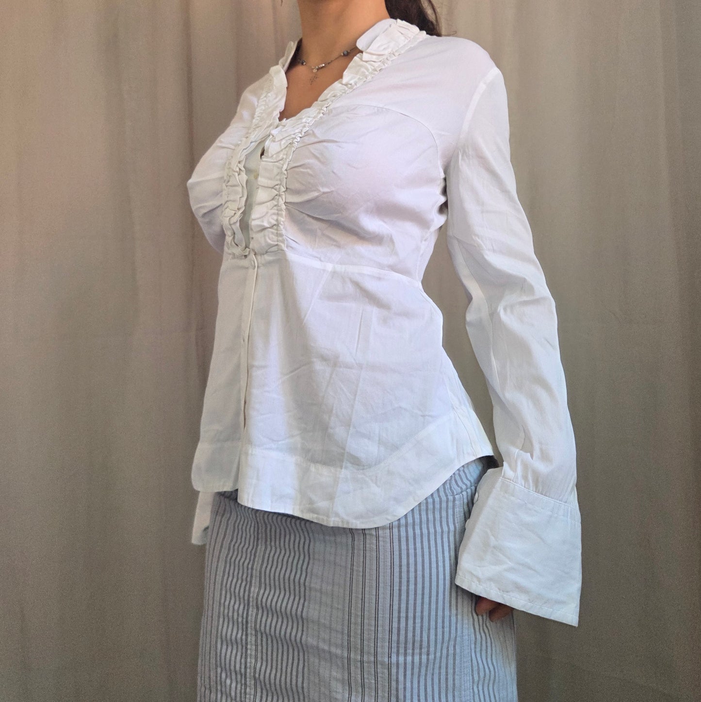 Pinko Button ruffle Shirt