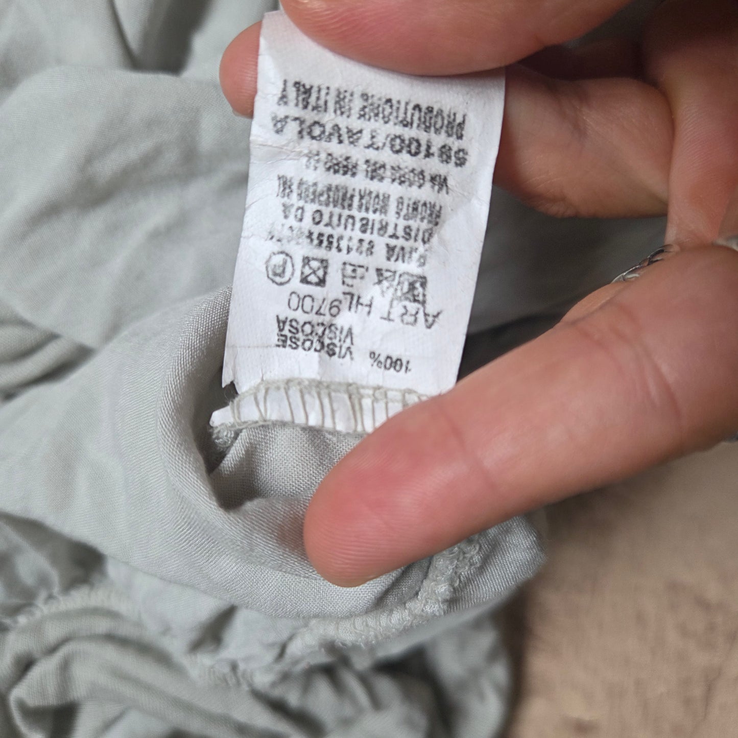 Fold over trousers