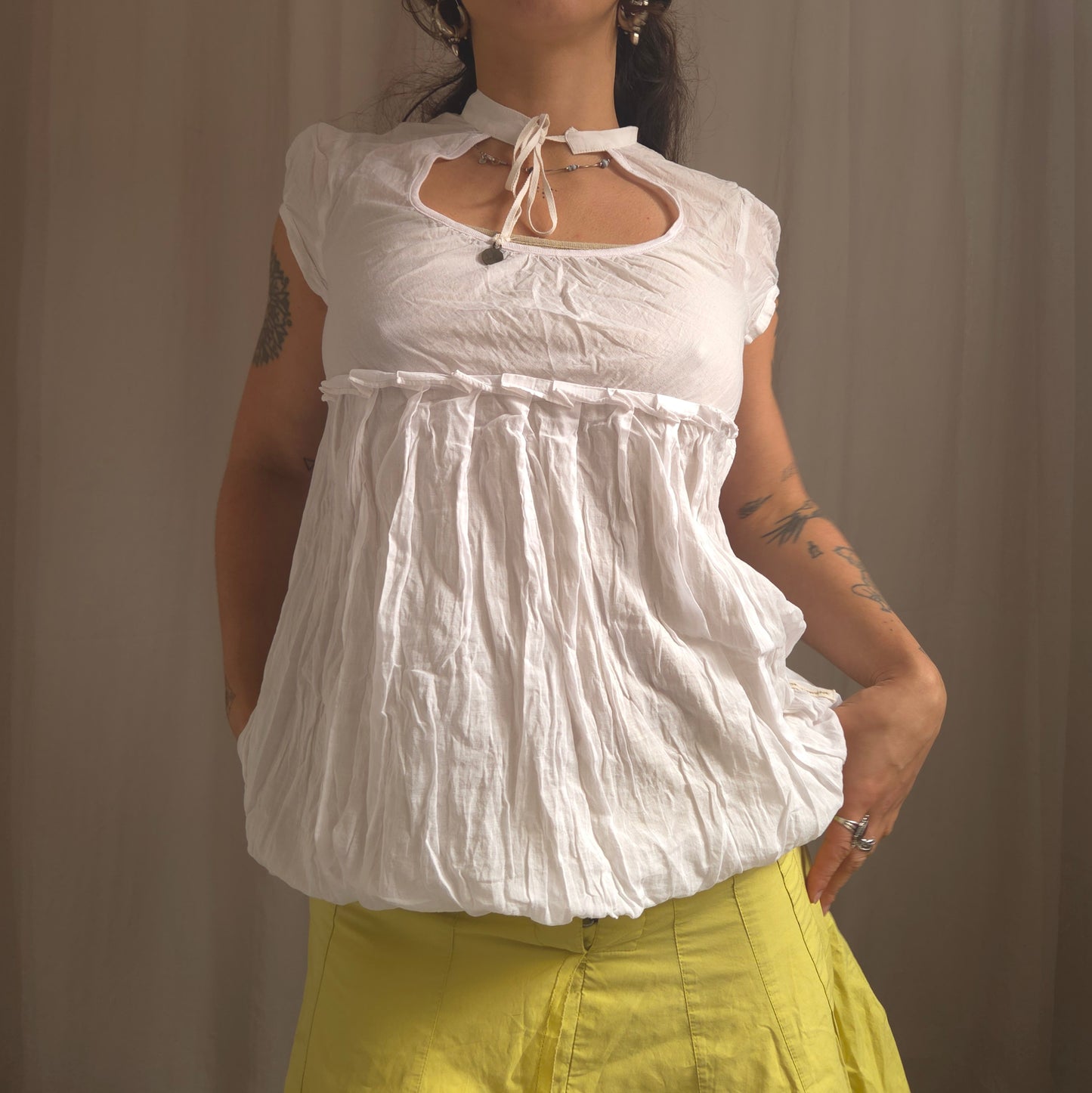 Cop Copine Cut Out T-shirt