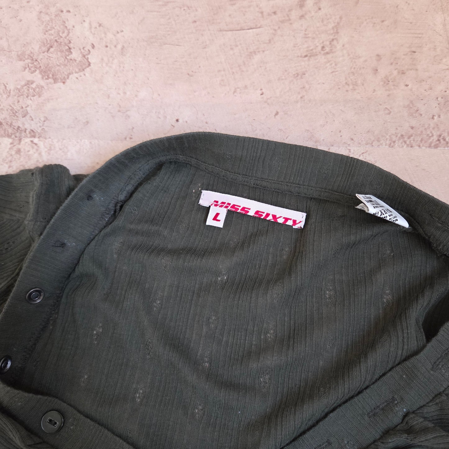 Miss Sixty pointelle top