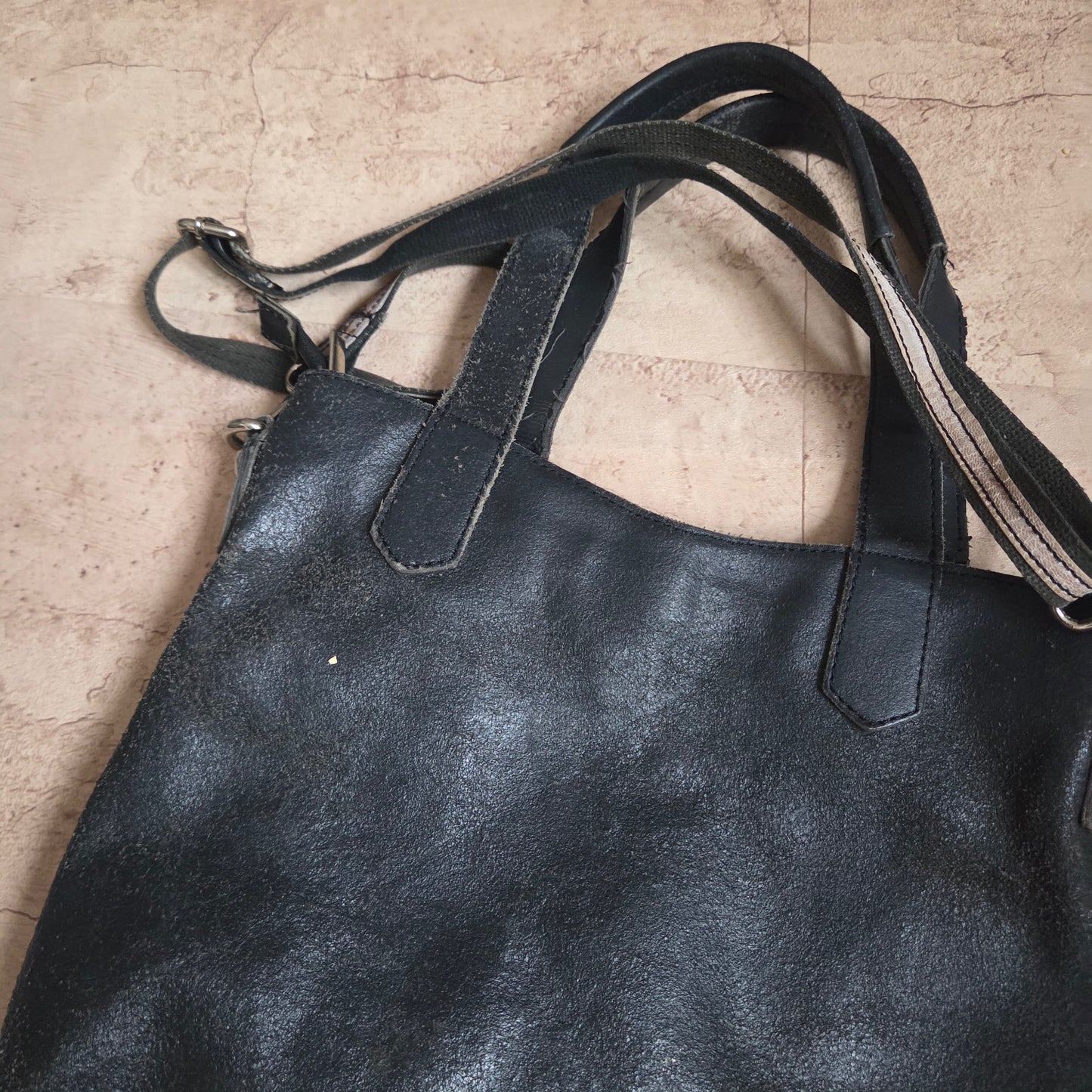 Cowhide/Pony hair Tote Bag