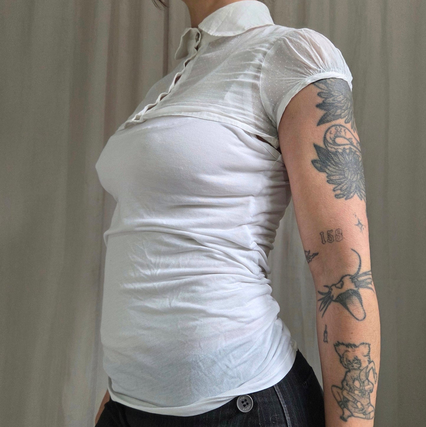 Cop Copine Button Bolero