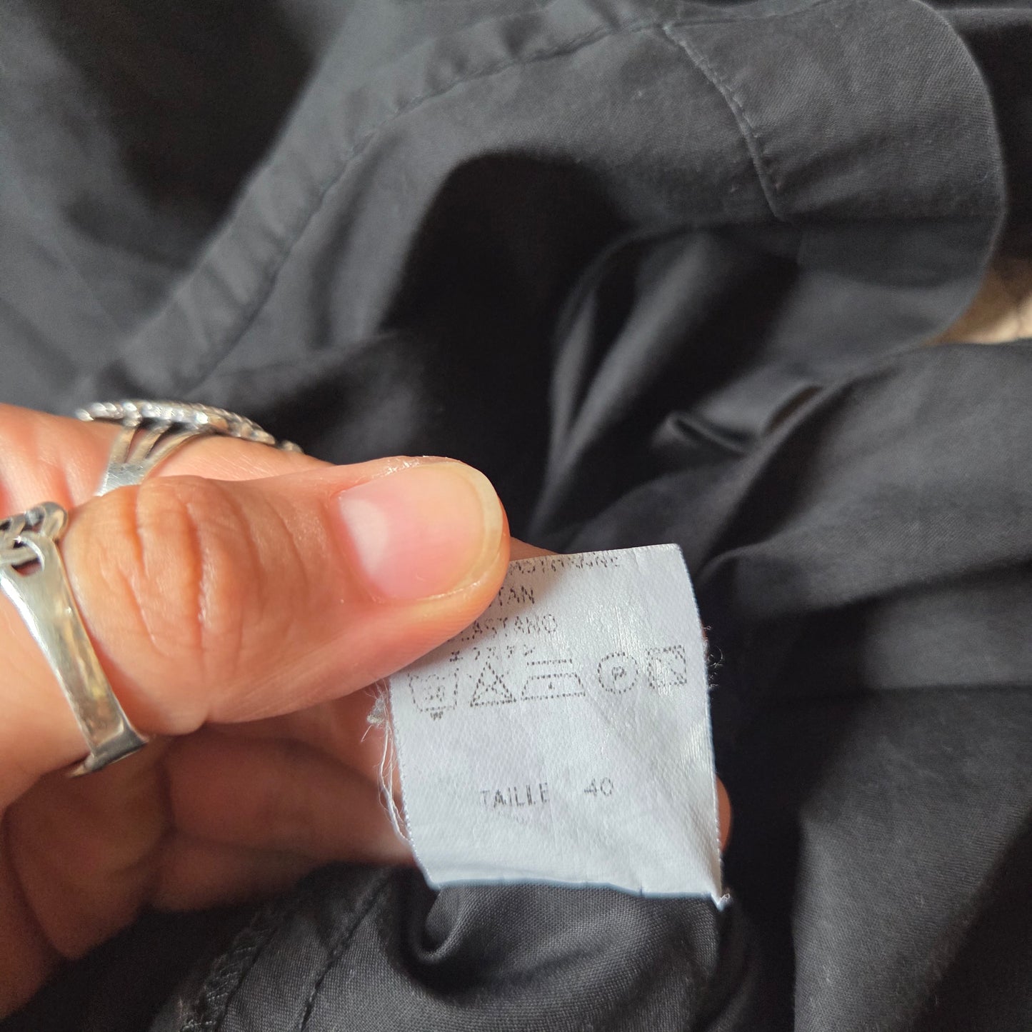 Cop copine wrap shirt