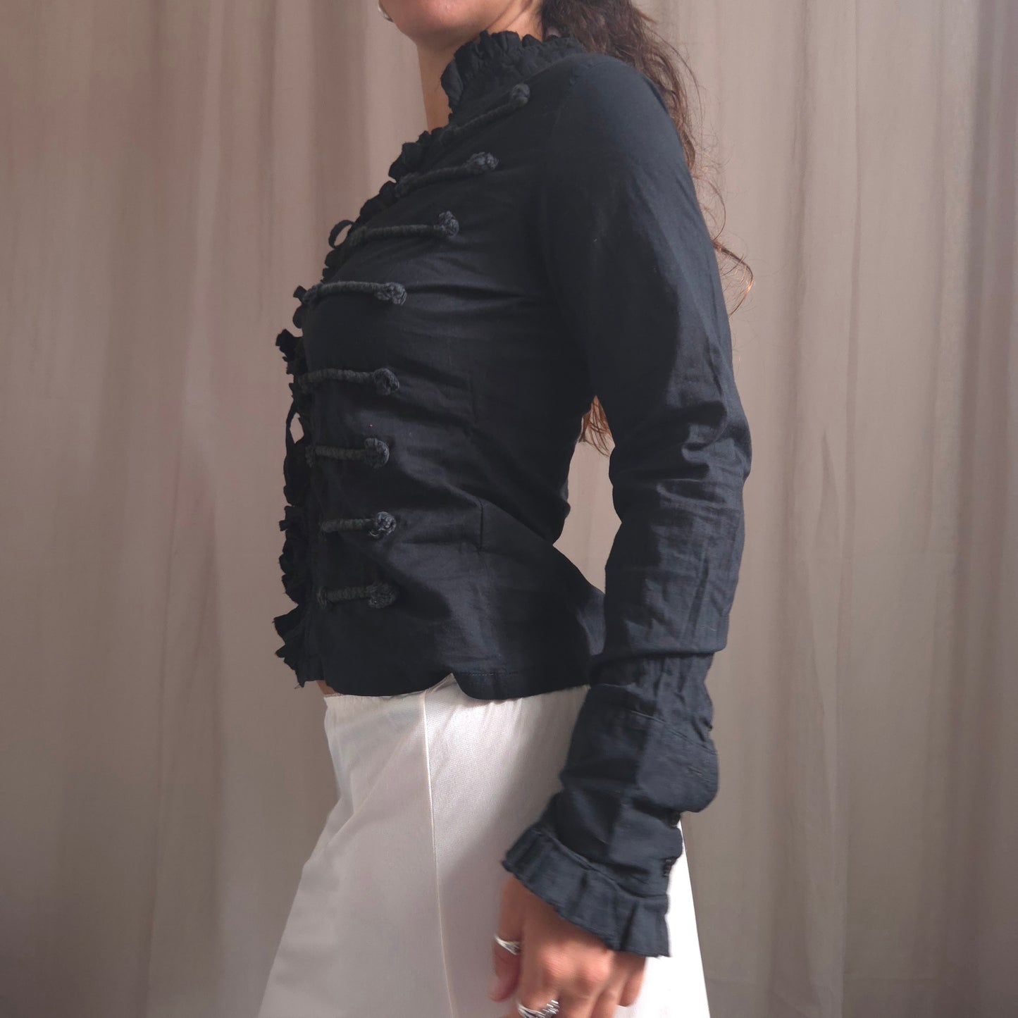 IKKS Lace Up Shirt