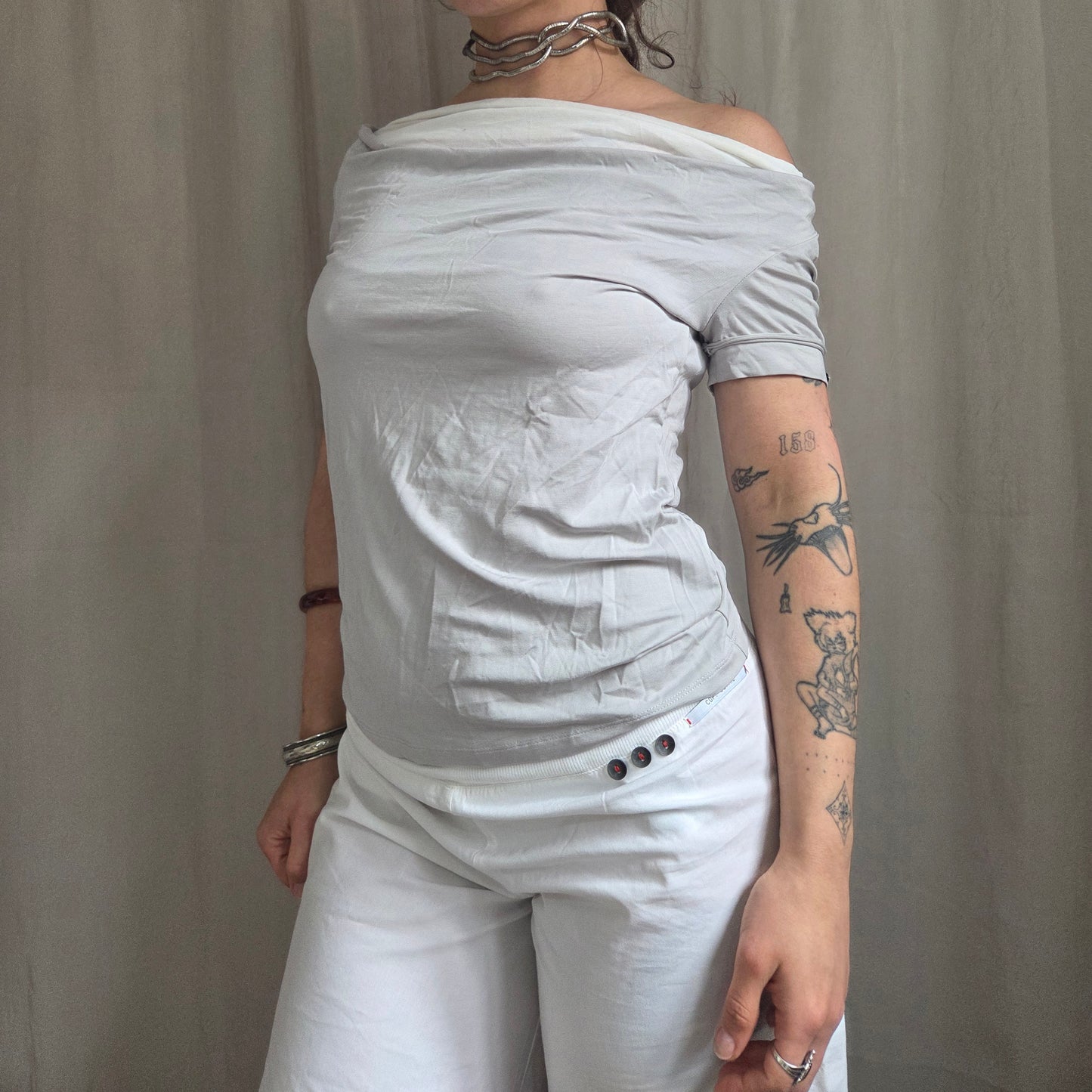 Cop Copine Layered T-shirt