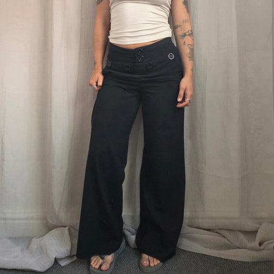 Multi Buttons Trousers