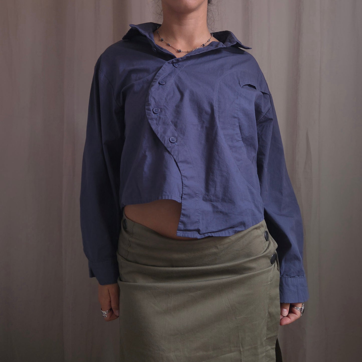 Asymmetrical shirt