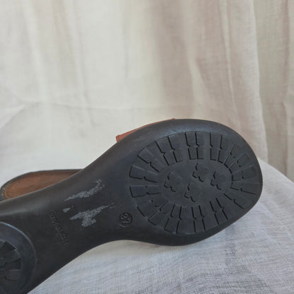 Leather Studs Sandals