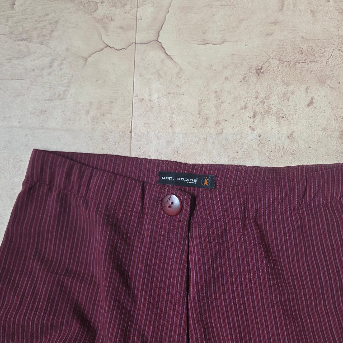 Cop Copine pinstriped trousers