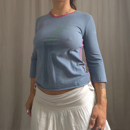 Cop copine graphic top