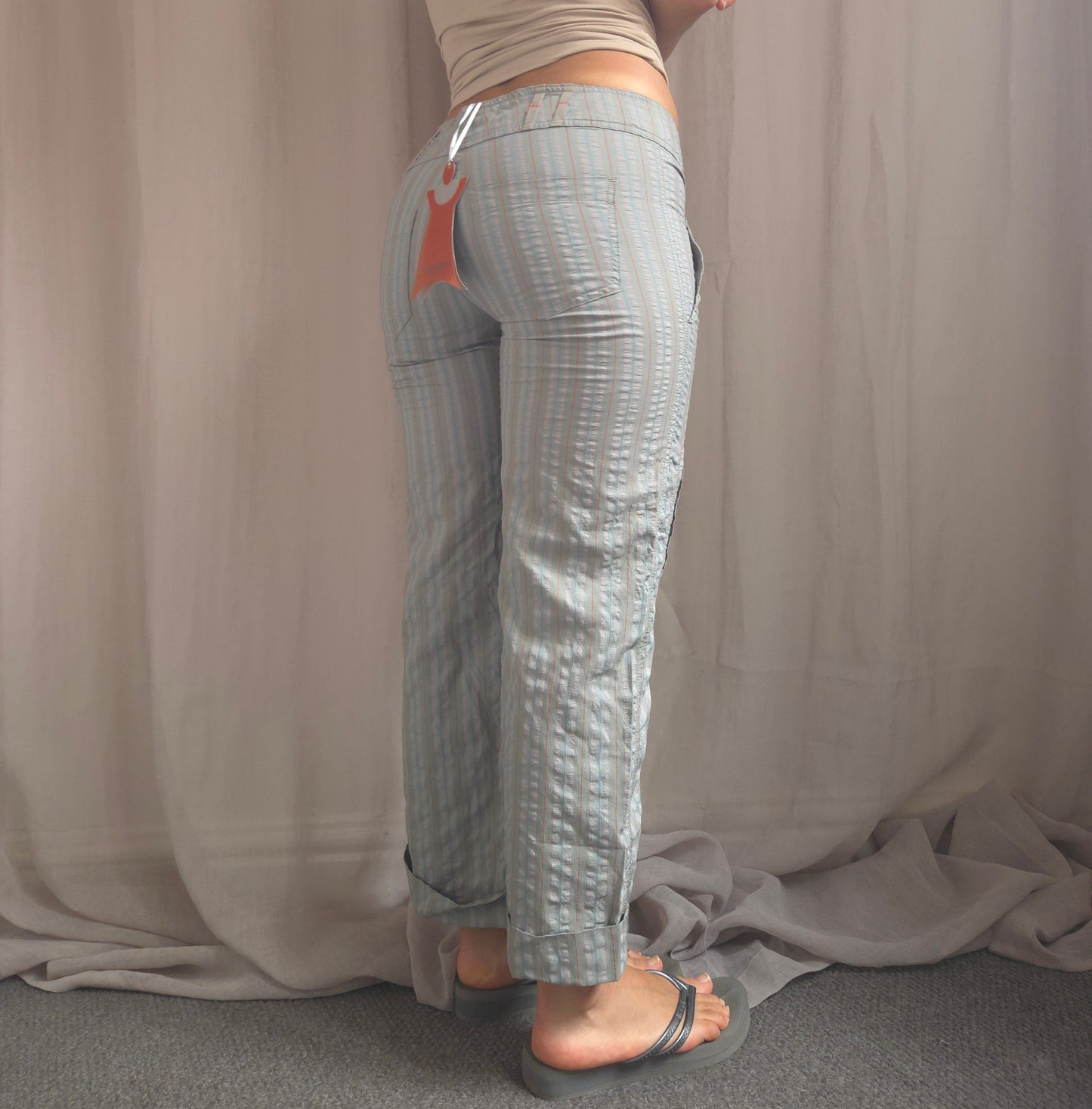 Cop Copine Striped Trousers
