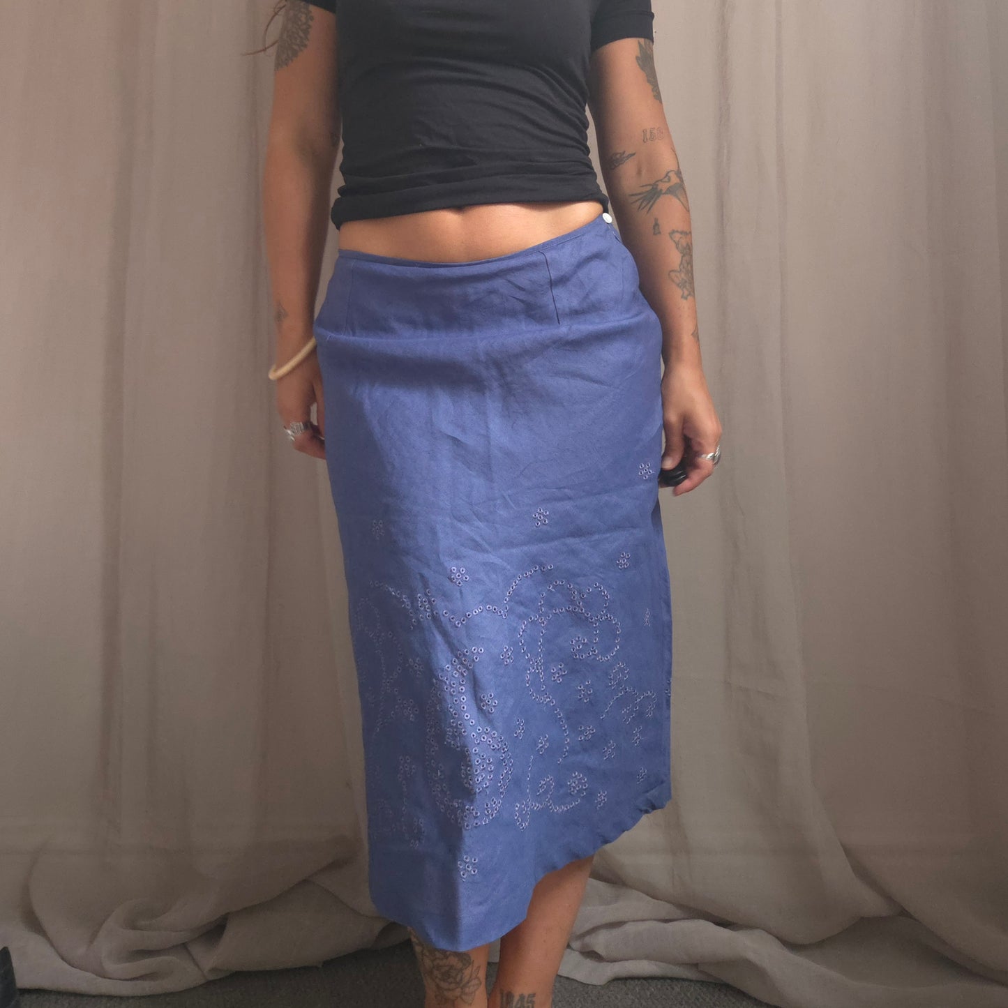 Vintage midi skirt