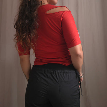 Cop Copine Cut Out Top
