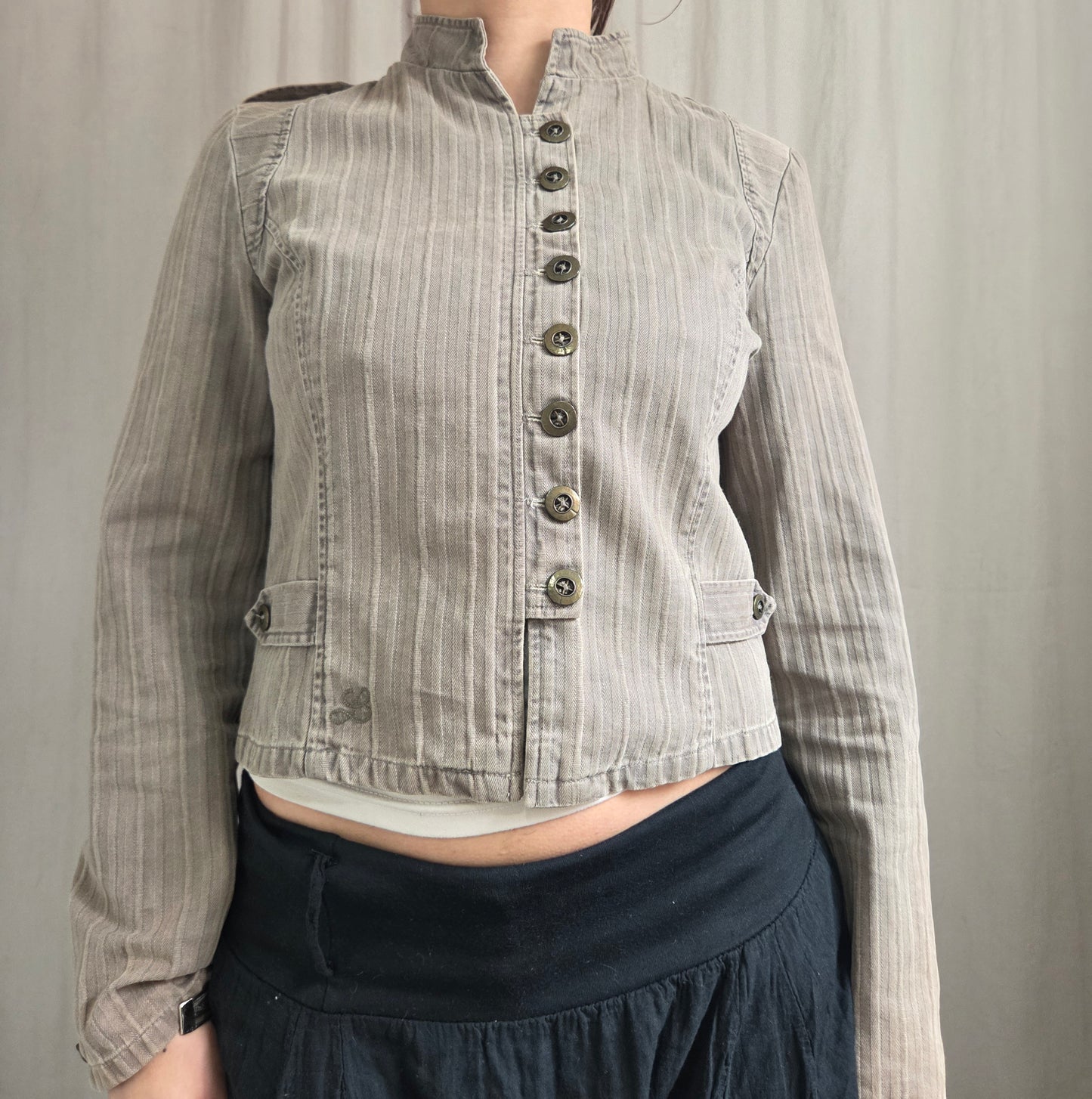 Button-up Cotton Jacket