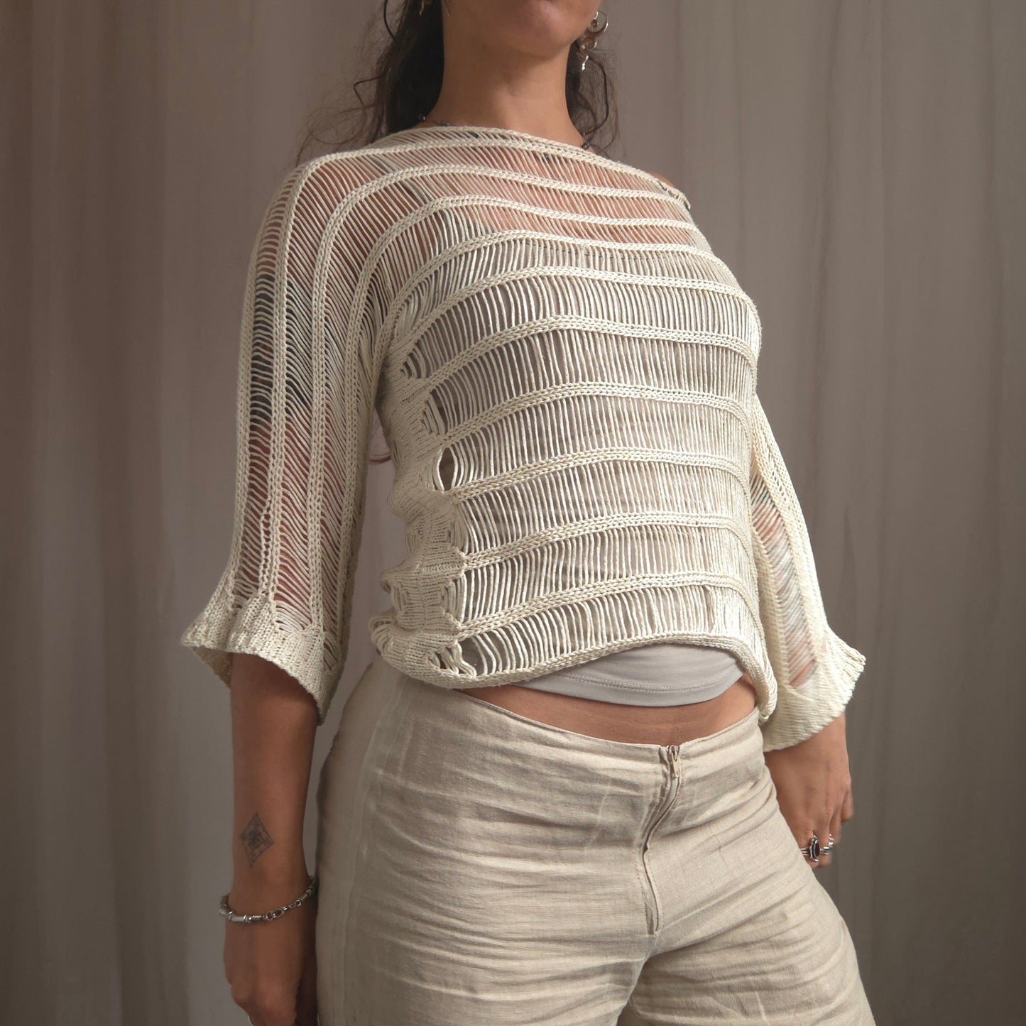 Cop Copine crochet blouse