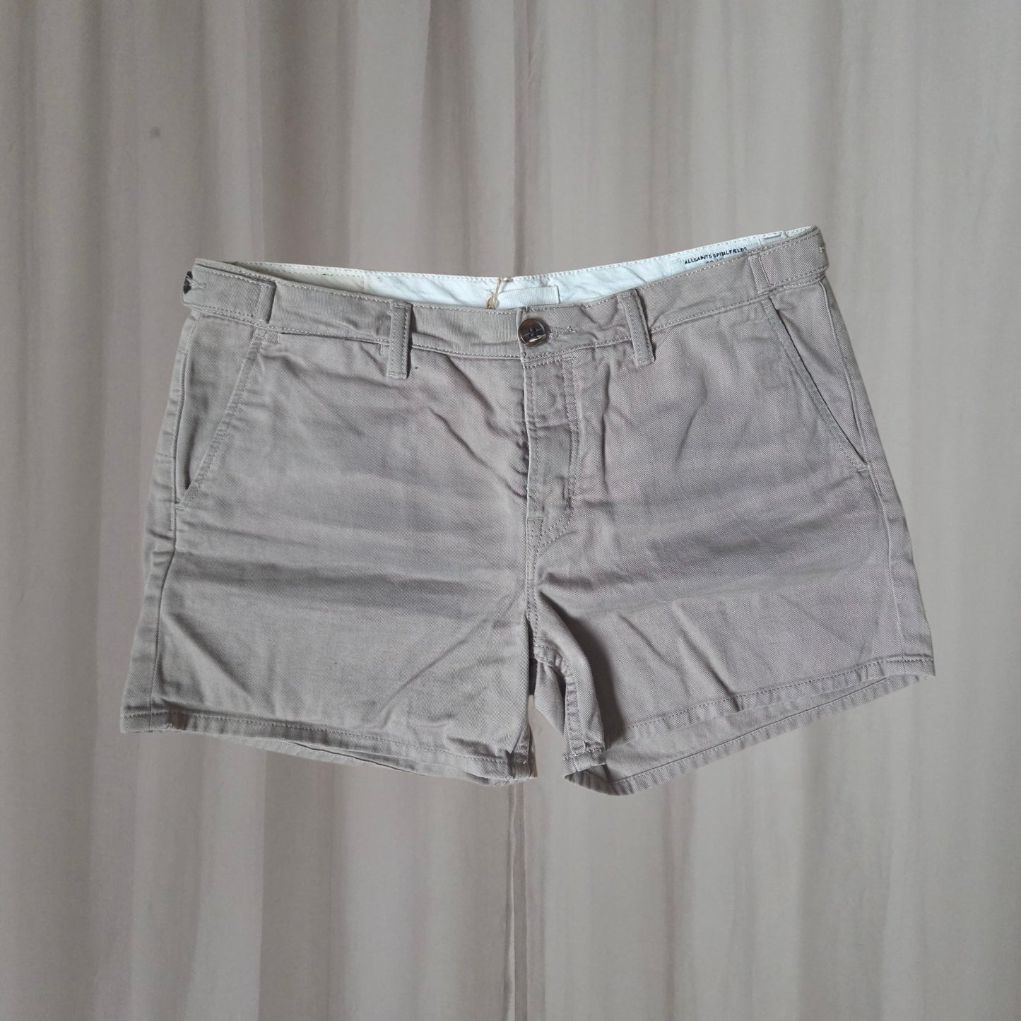 All Saints Button low rise short