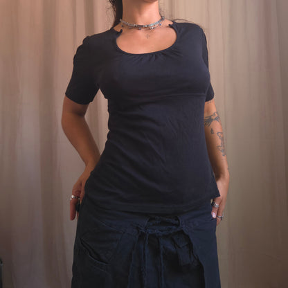 Cop Copine Cut Out T-shirt