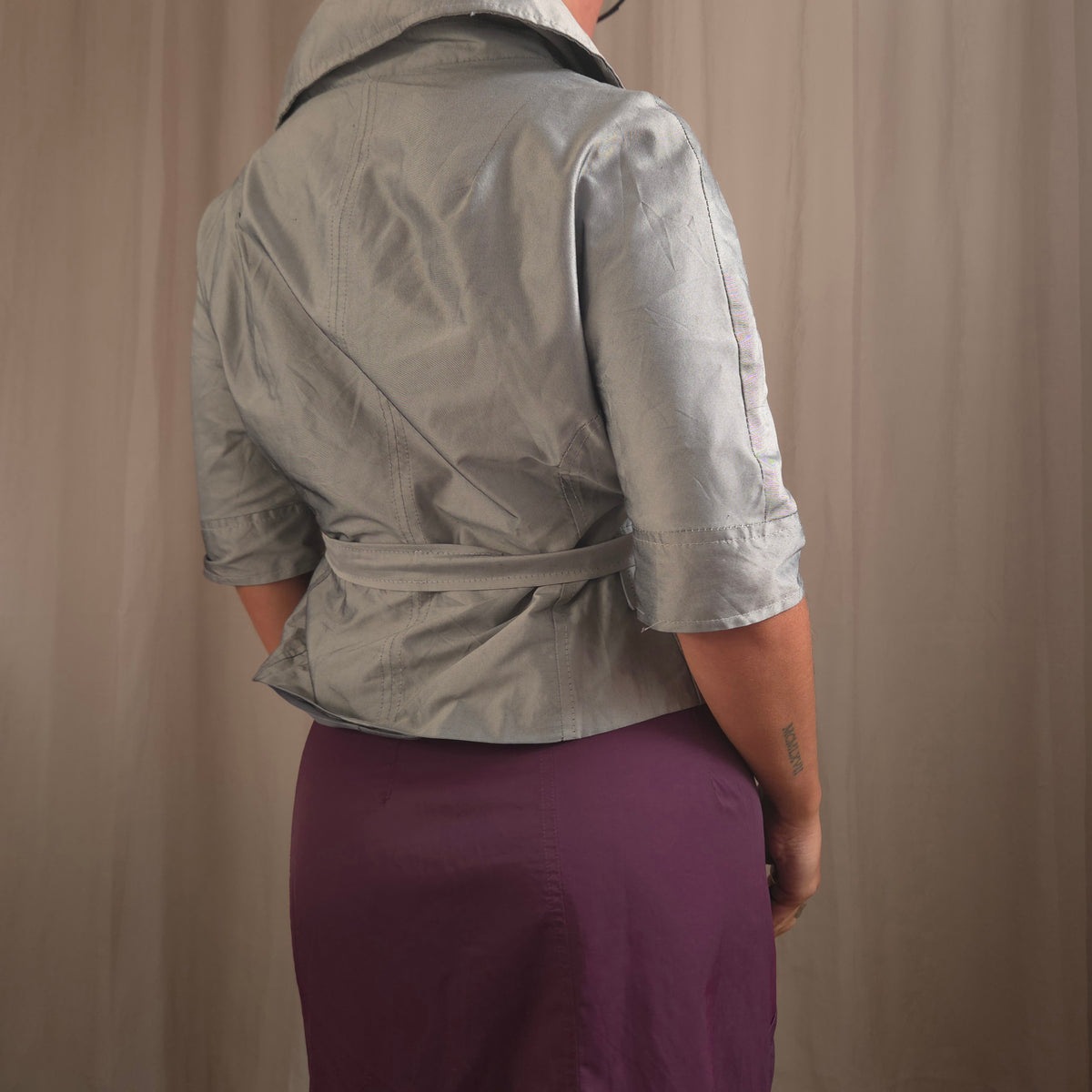 Metalic Button Jacket