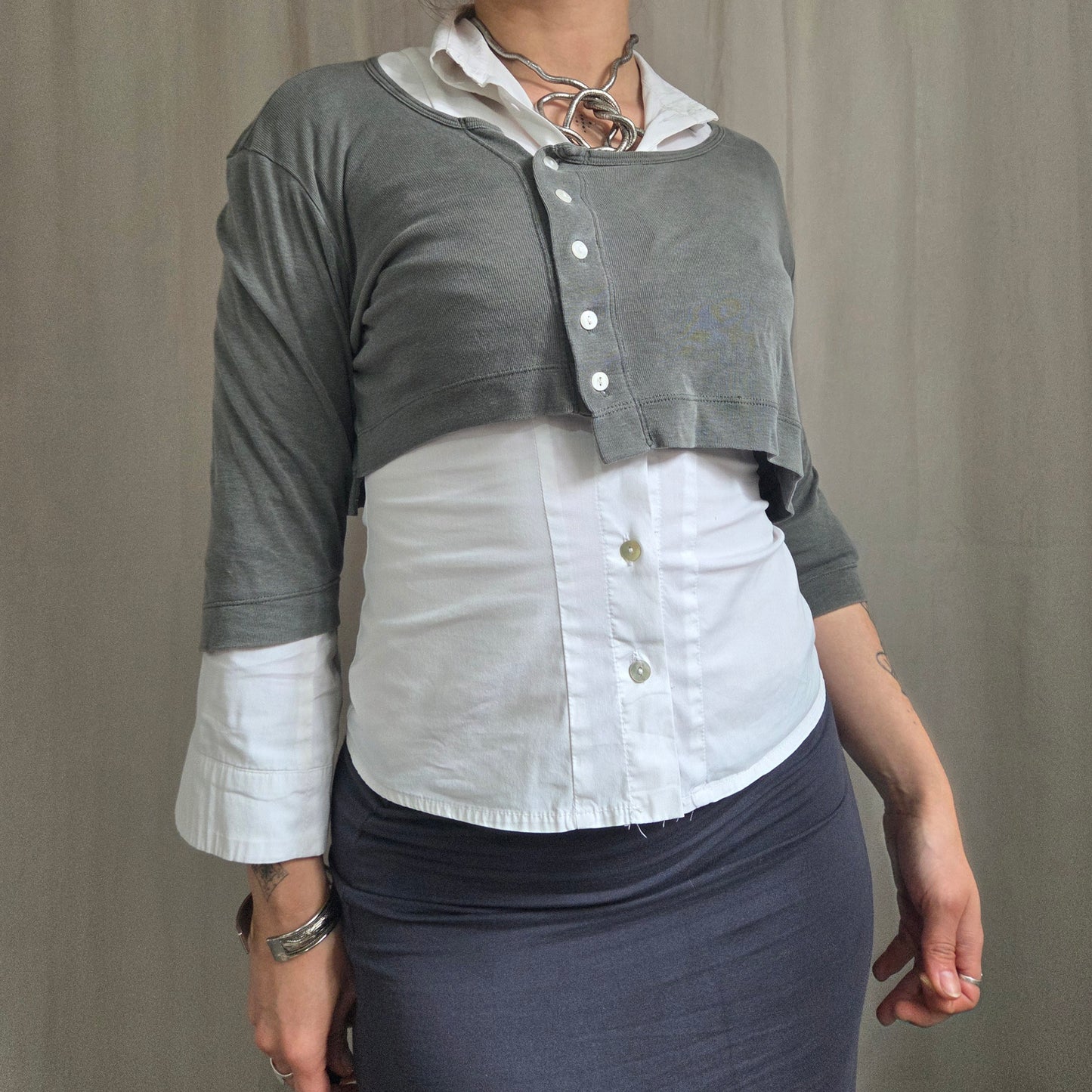 Cop copine Cropped Cardigan