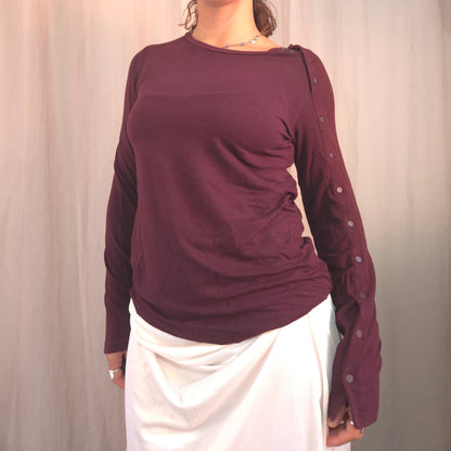 Cop Copine Clip Button top