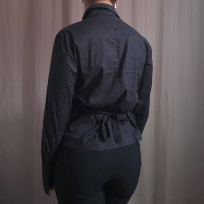 Cop copine wrap shirt